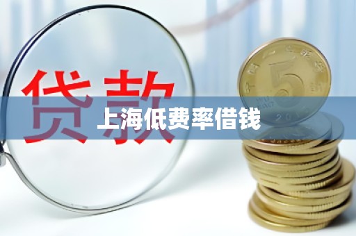 上海低费率借钱 上海低费率借钱
