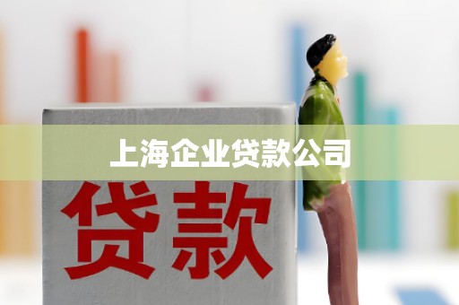 上海企业贷款公司